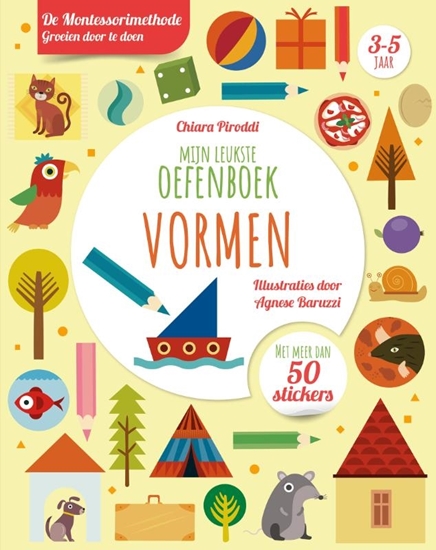 Afbeelding van Vormen - Mijn leukste oefenboek
