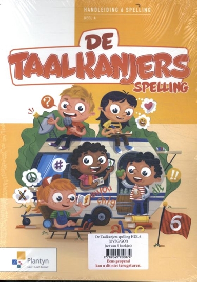 Afbeelding van De Taalkanjers Spelling Handleiding 6