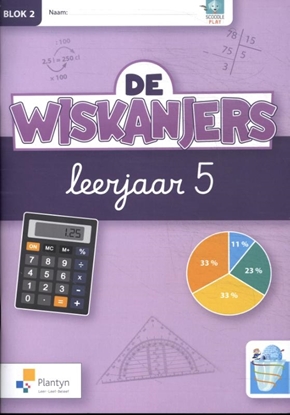 Afbeeldingen van De Wiskanjers leerjaar 5 blok 2 Werkboek
