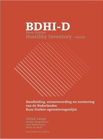 Afbeelding van Buss-Durkee Hostility Inventory Dutch (BDHI-D) - handleiding