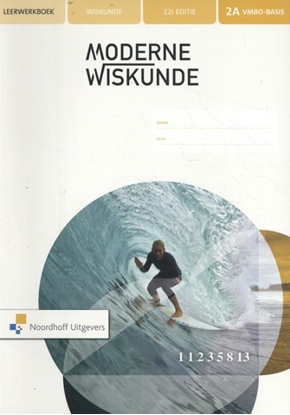 Afbeeldingen van Moderne Wiskunde 2A vmbo-basis leerwerkboek