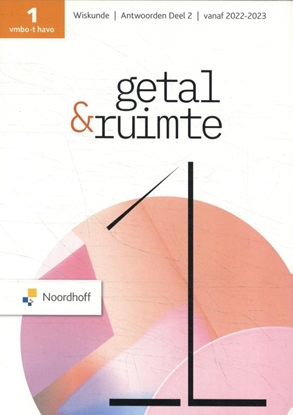 Afbeeldingen van Getal en Ruimte vmbo-gt/havo 1 deel 2 antwoordenboek