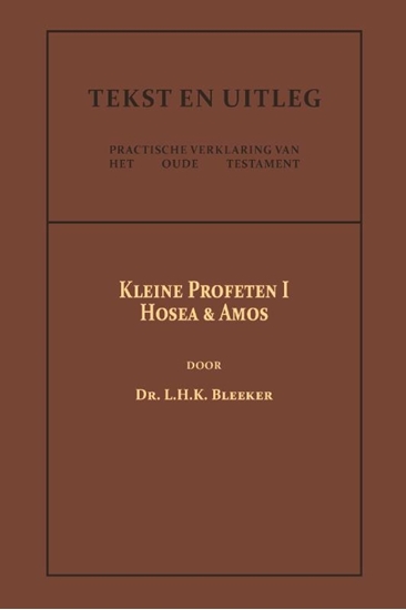 Afbeelding van Tekst en Uitleg van het Oude Testament De Kleine Profeten I