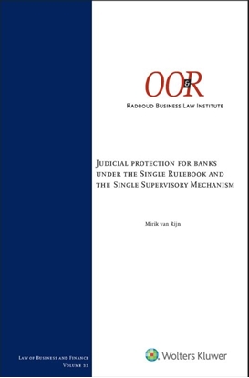 Afbeeldingen van Judicial protection banks under the single rulebook/single supervisory mechanism