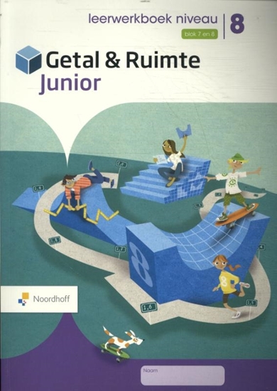 Afbeelding van Getal & Ruimte Junior groep 8 blok 7 en 8 leerwerkboek