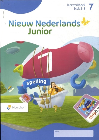 Afbeelding van Nieuw Nederlands Junior spelling groep 7 blok 5-8 leerwerkboek