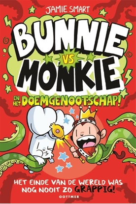 Afbeeldingen van Bunnie vs Monkie Bunnie vs Monkie en het doemgenootschap!