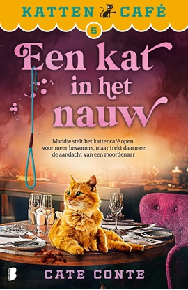 Afbeeldingen van Kattencafé Een kat in het nauw