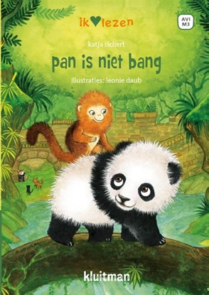 Afbeeldingen van Ik ♥ lezen pan is niet bang