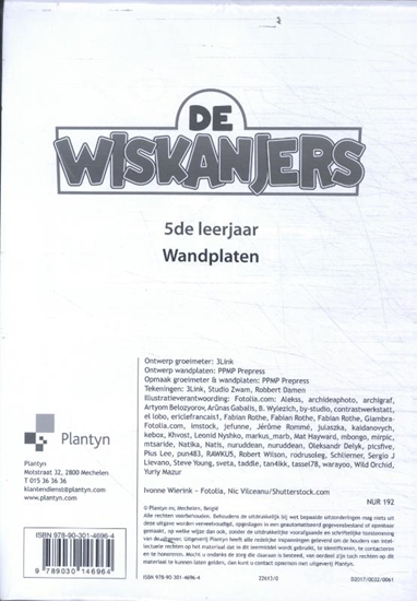 Afbeelding van De wiskanjers 5 Wandplaten
