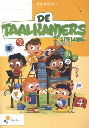 Afbeeldingen van De Taalkanjers Leerjaar 4 E deel Spellingboek