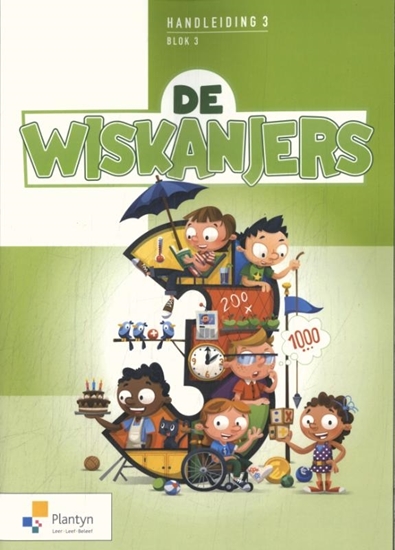 Afbeelding van De wiskanjers 3 Blok 3 Handleiding
