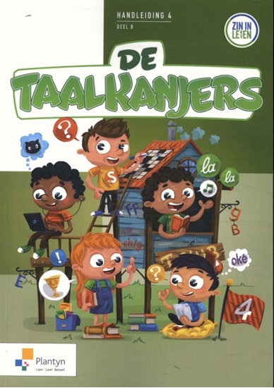 Afbeelding van De Taalkanjers 4 deel b Handleiding