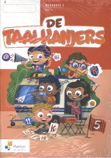 Afbeelding van De Taalkanjers 5 A t/m E Werkboek