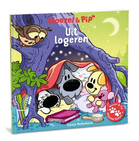 Afbeelding van Woezel & Pip - Helpende pootjes Uit logeren