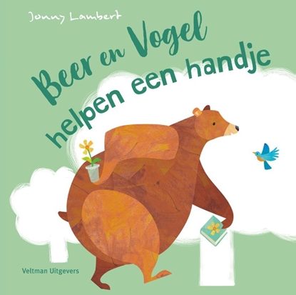 Afbeeldingen van Beer en Vogel helpen een handje