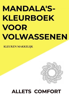 Afbeeldingen van Mandala's-kleurboek voor volwassenen-Kleuren Makkelijk-A5 Mini- Allets Comfort