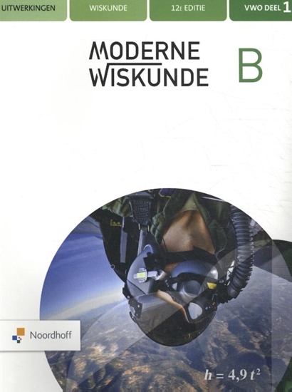 Afbeelding van Moderne Wiskunde vwo B uitwerkingen 1