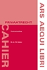 Afbeelding van Ars Aequi Cahiers - Privaatrecht Contractsuitleg