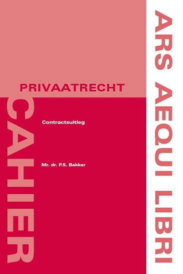 Afbeelding van Ars Aequi Cahiers - Privaatrecht Contractsuitleg