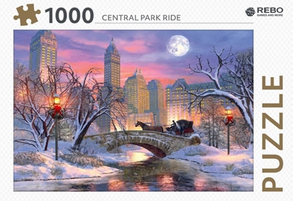 Afbeeldingen van Rebo legpuzzel 1000 stukjes - Central Park ride