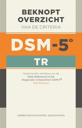Afbeeldingen van Beknopt overzicht van de criteria van de DSM-5-TR (ringband)