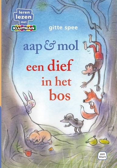 Afbeelding van Leren lezen met Kluitman aap & mol. een dief in het bos