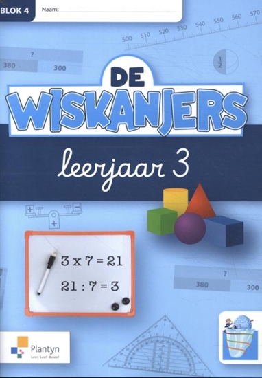 Afbeelding van De Wiskanjers 3 Blok 4 Werkboek