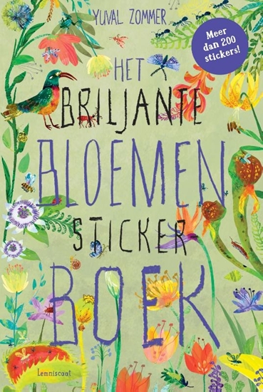 Afbeelding van Het Briljante Bloemen Boek Stickerboek