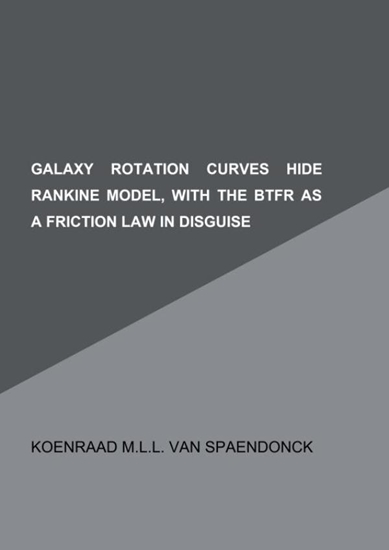Afbeelding van Galaxy rotation curves hide Rankine model, with the BTFR as a friction law in disguise