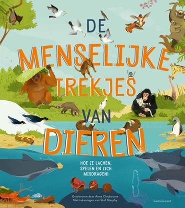 Afbeeldingen van De menselijke trekjes van dieren