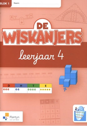Afbeeldingen van De Wiskanjers Leerjaar 4 blok 1 Werkboek