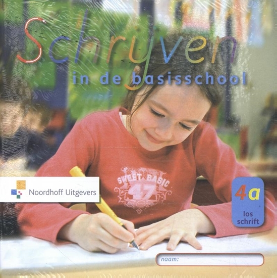 Afbeelding van Schrijven in de basisschool 3e editie los schrift schrijfschrift 4a (5ex)