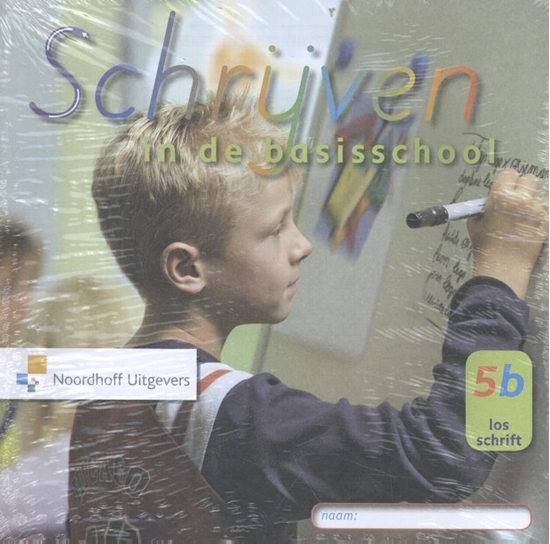Afbeelding van Schrijven in de basisschool (5ex) 5b los schrift