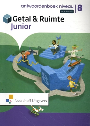 Afbeeldingen van Getal & Ruimte Junior niveau 8 blok 5 t/m 8 Antwoordenboek
