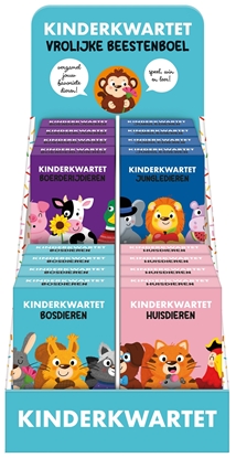 Afbeeldingen van Display kinderkwartet 4 x 4 ex.