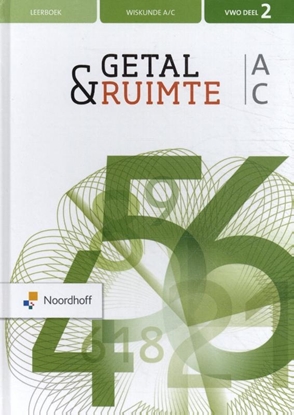 Afbeeldingen van Getal & Ruimte vwo deel 2 wiskunde a/c Leerboek
