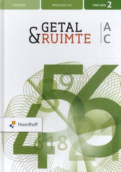 Afbeelding van Getal & Ruimte vwo deel 2 wiskunde a/c Leerboek