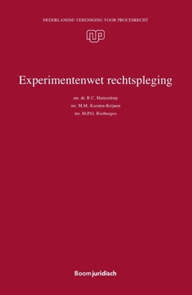 Afbeeldingen van Nederlandse Vereniging voor Procesrecht Experimentenwet rechtspleging