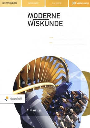 Afbeeldingen van Moderne Wiskunde vmbo-b 3b leerwerkboek