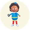 Afbeelding van De Spiekpietjes De Spiekpietjespop - Jongen Donker