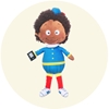 Afbeelding van De Spiekpietjes De Spiekpietjespop - Jongen Donker