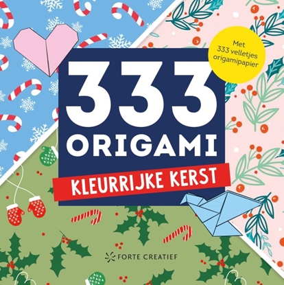 Afbeeldingen van 333 Origami Kleurrijke kerst