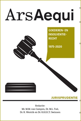 Afbeeldingen van Ars Aequi Jurisprudentie Jurisprudentie Goederen- en faillissementsrecht 2020