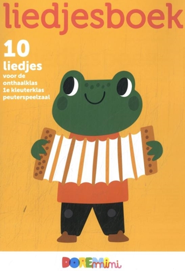 Afbeelding van Liedjesboek 1e kleuterklas - jaargang '23-'24