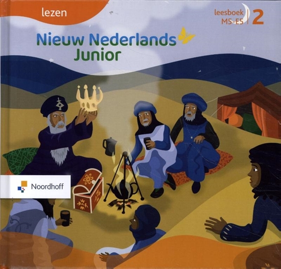 Afbeelding van Nieuw Nederlands Junior lezen deel 2 leesboek M5-E5 2