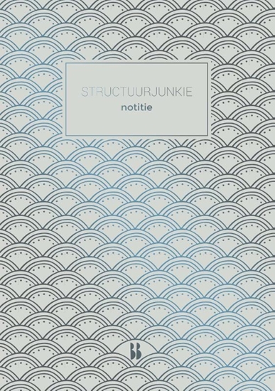 Afbeelding van Structuurjunkie Structuurjunkie notitieboek (grijs)
