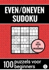 Afbeelding van Even/Oneven Sudoku - Nr. 30 - 100 Puzzels voor Beginners