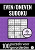 Afbeelding van Even/Oneven Sudoku - Nr. 31 - 100 Puzzels voor Gevorderden