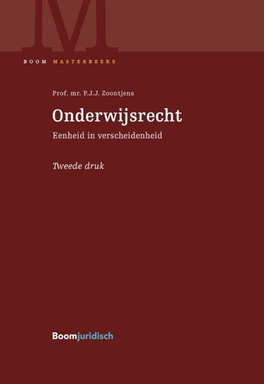 Afbeelding van Boom Masterreeks Onderwijsrecht